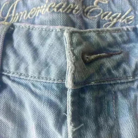 American Eagle Sz 4 denim jean shorts exc con - Picture 7 of 7